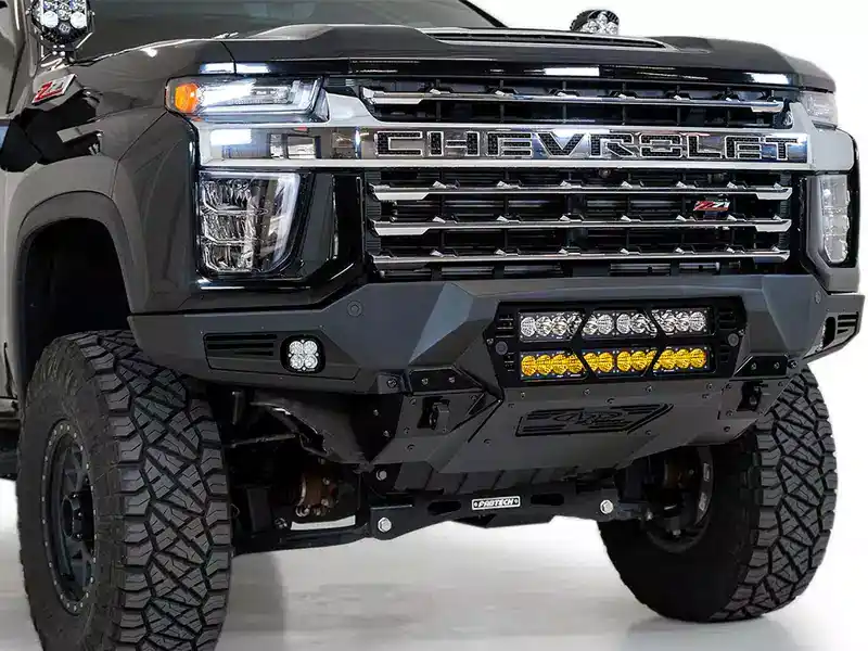 One Day Deal Addictive Desert Designs Bomber Front Bumper F270012140103 | RealTruck