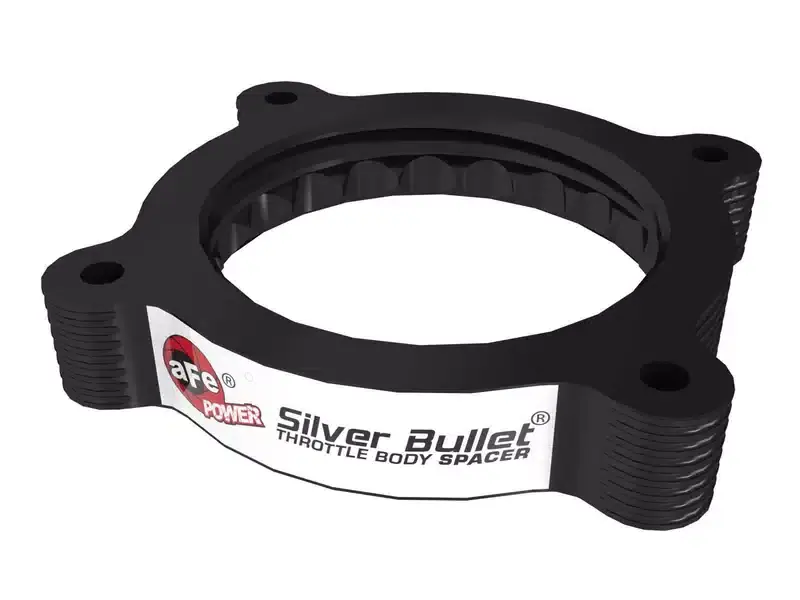 Free Delivery aFe Silver Bullet Throttle Body Spacer 46-36011B | RealTruck