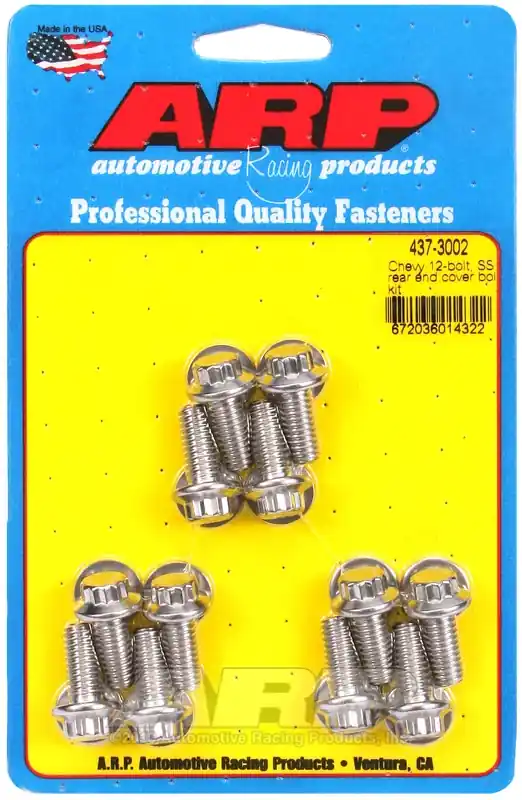 Limited Offer ARP Chevy 12-Bolt SS Rear End Cover Bolt Kit