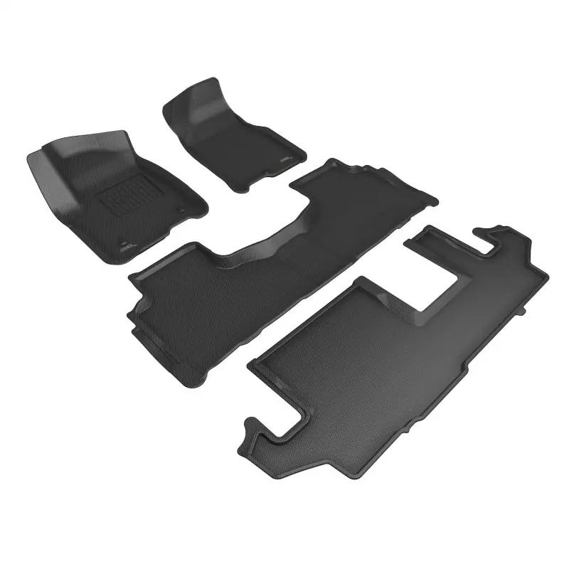 Free Returns 3D MAXpider 21-23 Chevrolet Suburban Kagu Floor Mat- Black R1 R2 R3
