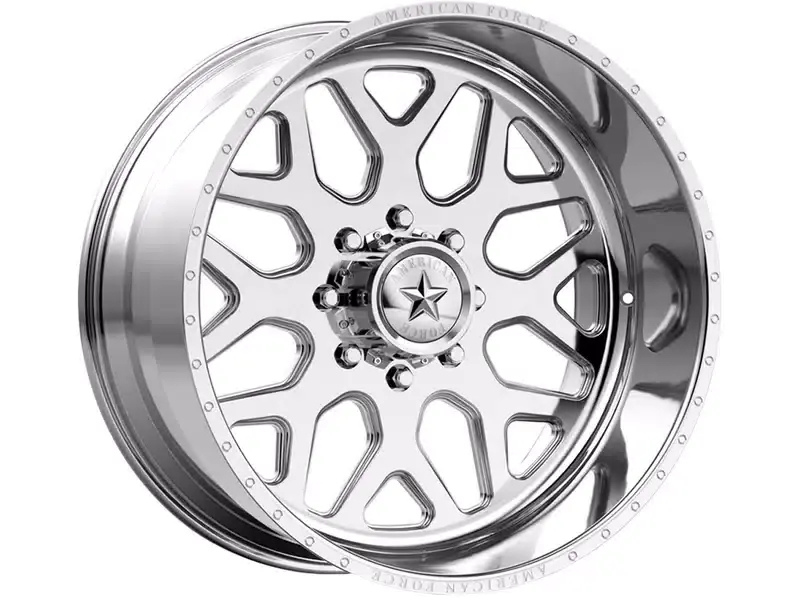 American Force Polished Flux Wheel AFTQF30W87-1-21 | RealTruck Exclusive Offer