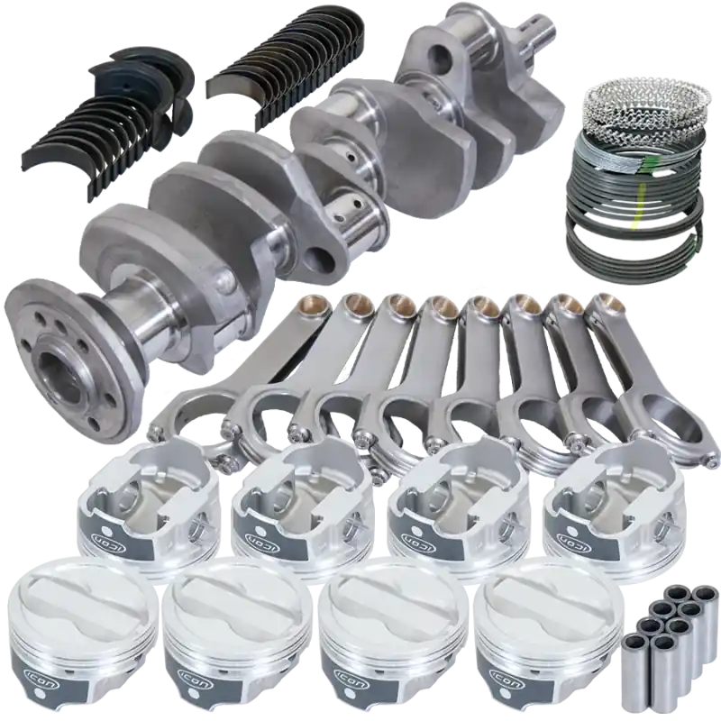 Eagle Chevy 350 3.750in Crank 6.000in H-Beam -18cc 4.000in Pistons Rotating Assembly Best Seller