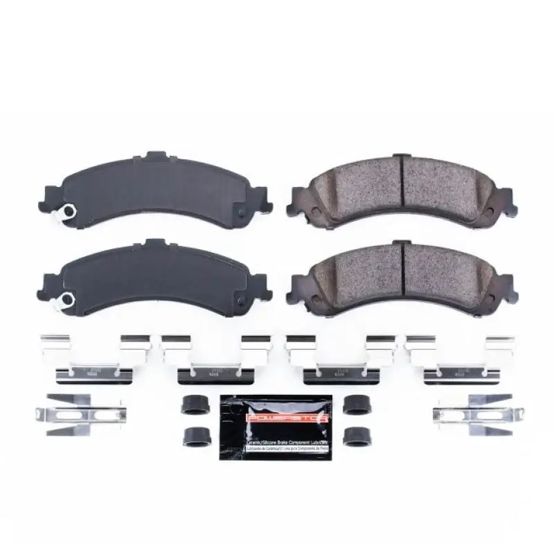 Power Stop 02-06 Cadillac Escalade Rear Z23 Evolution Sport Brake Pads w/Hardware Low Price