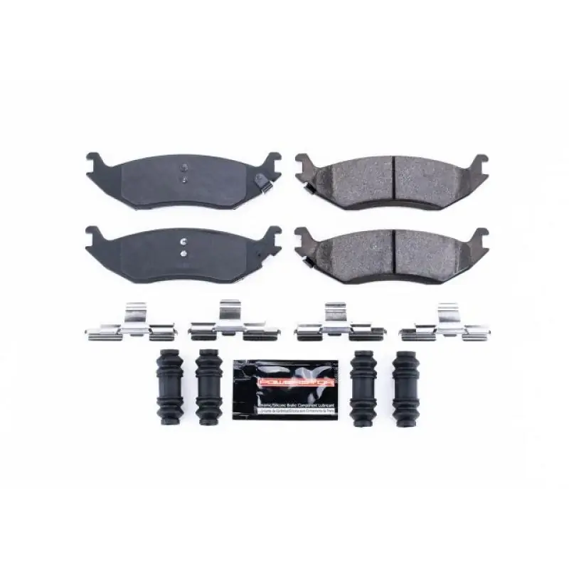Deal Power Stop 07-09 Chrysler Aspen Rear Z23 Evolution Sport Brake Pads w/Hardware