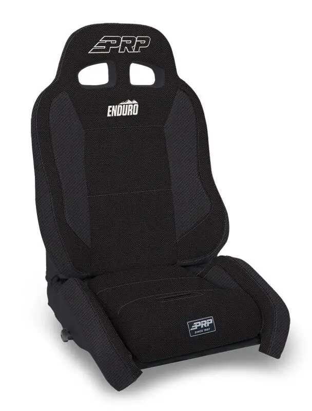 PRP EnduroCrawl Reclining Suspension Seat (Passenger Side) - Black Tweed Professional Grade
