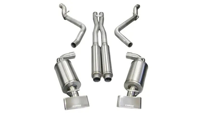 Corsa 2008-2010 Dodge Challenger SRT-8 6.1L V8 Polished Xtreme Cat-Back Exhaust Top Pick