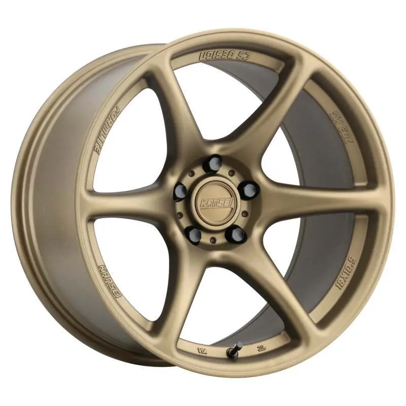 Kansei K11B Tandem 17x9in / 5X100 BP / 35mm Offset / 73.1mm Bore - Textured Bronze Hassle-Free Returns