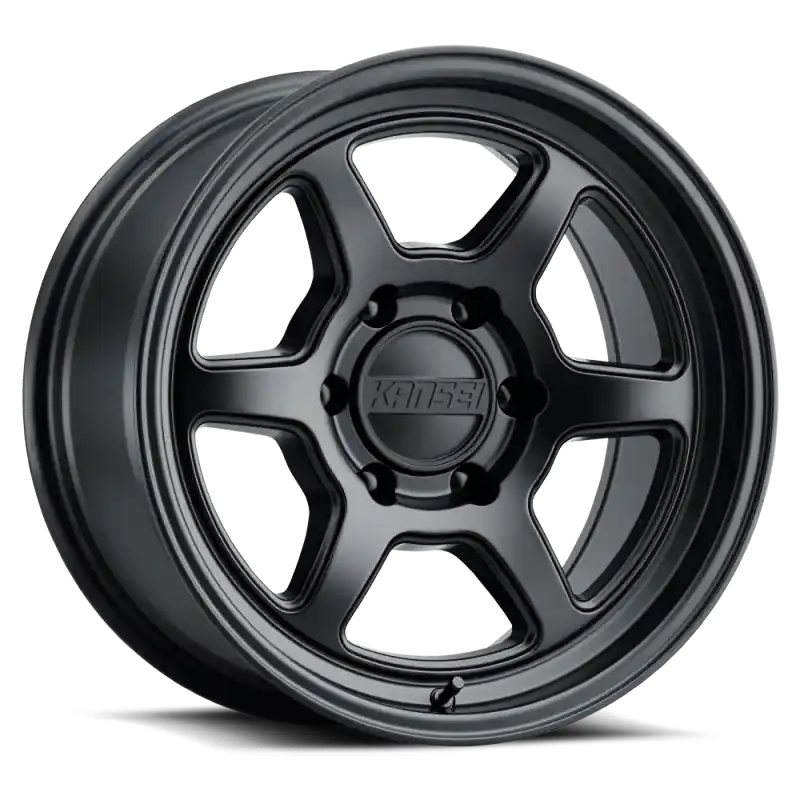 Brand New Kansei K14MB Roku 17x8.5in / 5x150 BP / 0mm Offset / 110.3mm Bore - Matte Black