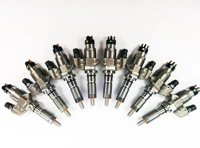 Flash Sale DDP 01-04 Chevrolet Duramax 6.6L LB7 Brand New Injector Set - 200hp (100% Over)