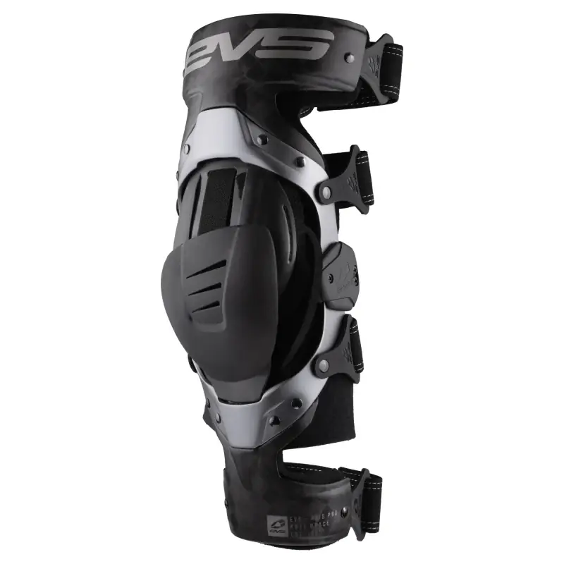 Bargain EVS Axis Pro Knee Brace Black/Grey - Large/Left