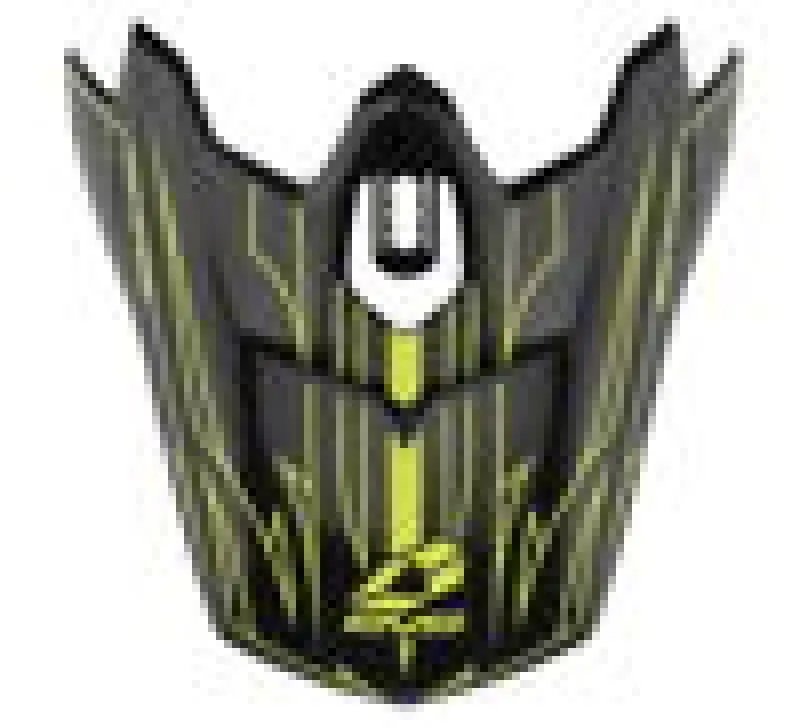 Low Price EVS T3 Pinner Visor - Black/ Hiviz Yellow