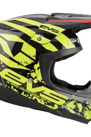 EVS T5 Grappler Helmet Black - Medium Clearance