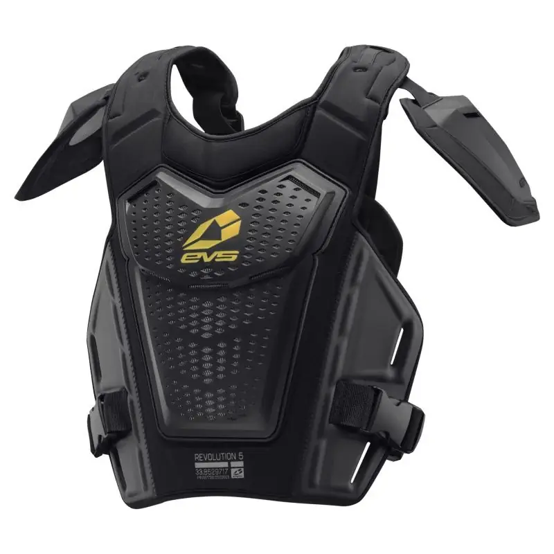 EVS Revo 5 Roost Deflector Black/Hiviz - Small/Medium Order Now