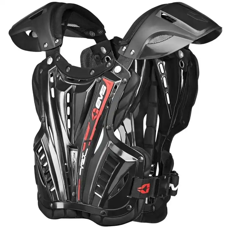 EVS Vex Chest Protector Black - Small(Youth) Price Cut