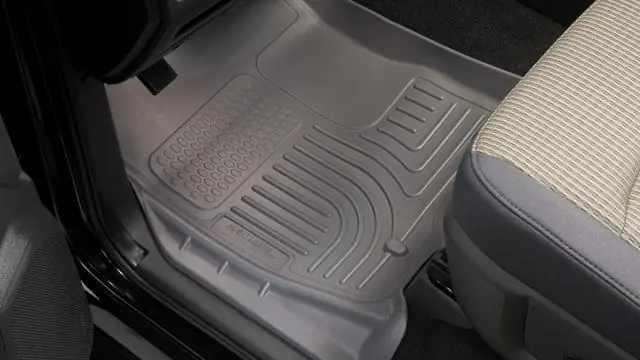 Free Delivery Husky Liners 08-10 Ford SD Crew Cab WeatherBeater Combo Tan Floor Liners (w/o Manual Trans Case)