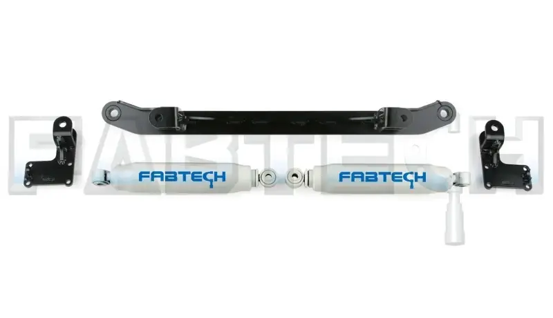 Fabtech 07-18 Jeep JK 4WD Dirt Logic 2.25 Steering Stabilizer - Single Get Yours