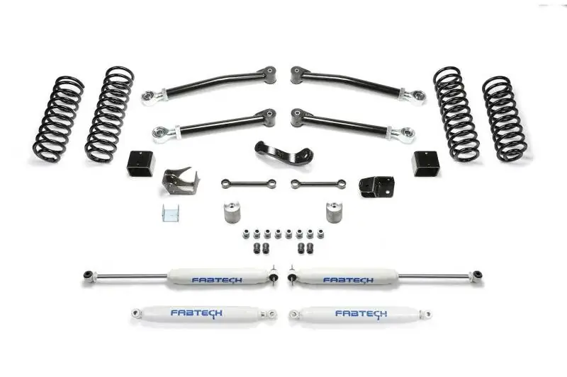 Fabtech 07-18 Jeep JK 2-Door 3in Trail w/Perf Shocks Weekend Sale