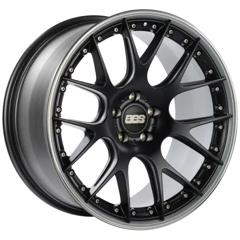Discount BBS CH-RII 21x10.5 5x120 ET35 Satin Black Center Platinum Lip SS Rim Prot Wheel -82mm PFS/Clip Req