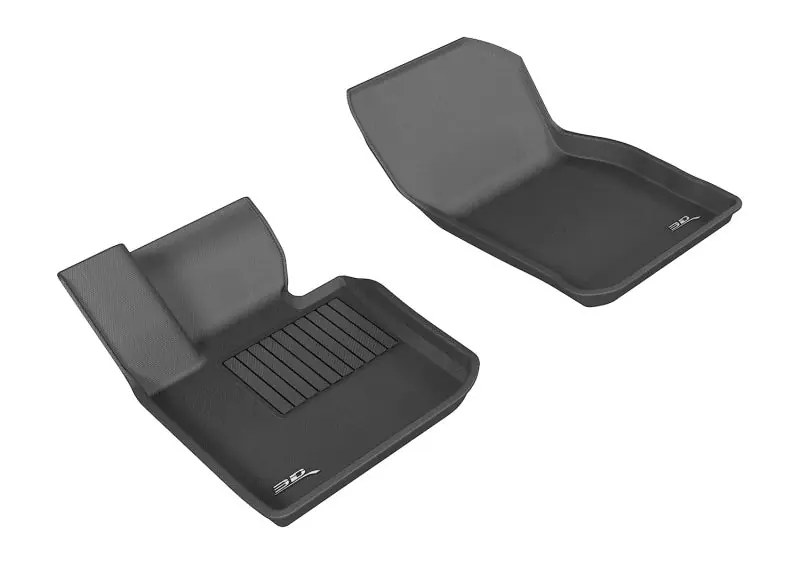 Crafted 3D MAXpider 2014-2019 Mini Hardtop 2-Door/Convertible Kagu 1st Row Floormat - Black