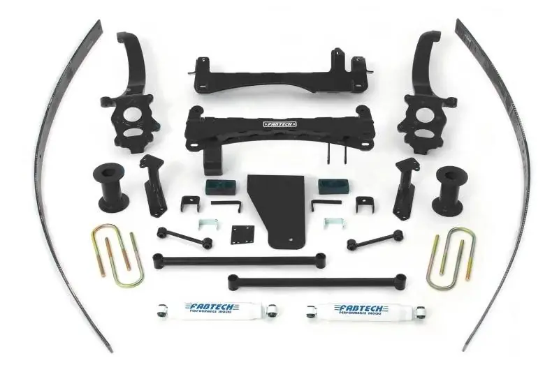 No Minimum Order Fabtech 04-13 Nissan Titan 2/4WD 6in Basic Sys w/Perf Shks