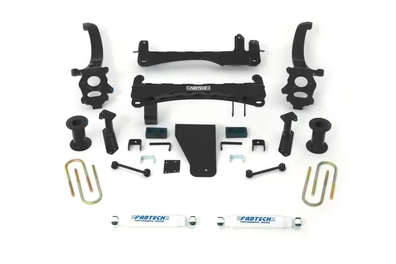 Limited Offer Fabtech 14-17 Nissan Titan 4WD 6in Basic Sys w/Perf Shks
