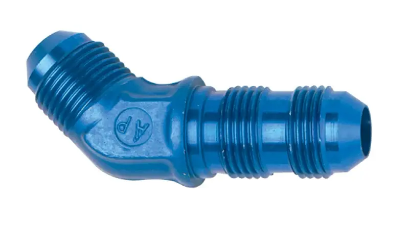 One Day Deal Fragola -6AN x 45 Degree Bulkhead - Blue