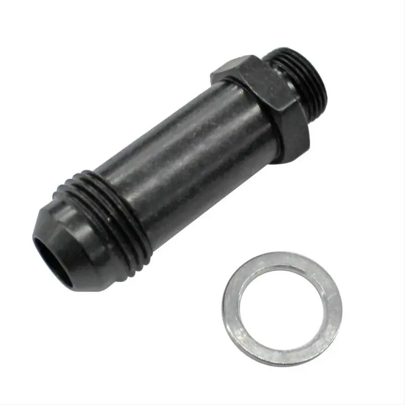 Discount Fragola -8AN x 9/16-24 Holley and Deamon - Black