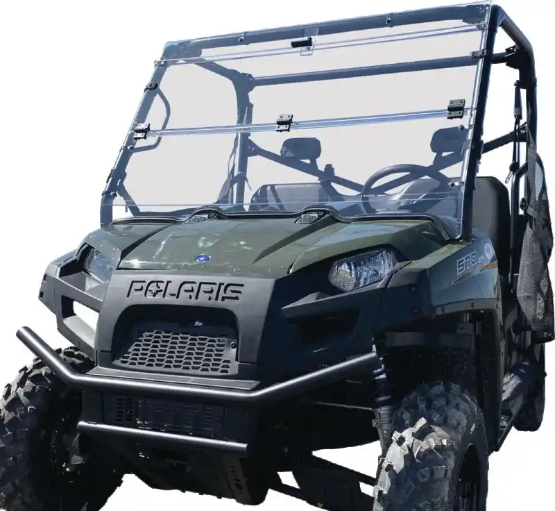Price Cut QuadBoss 2013 Polaris Ranger Crew 800 Windbreak Folding Windshield