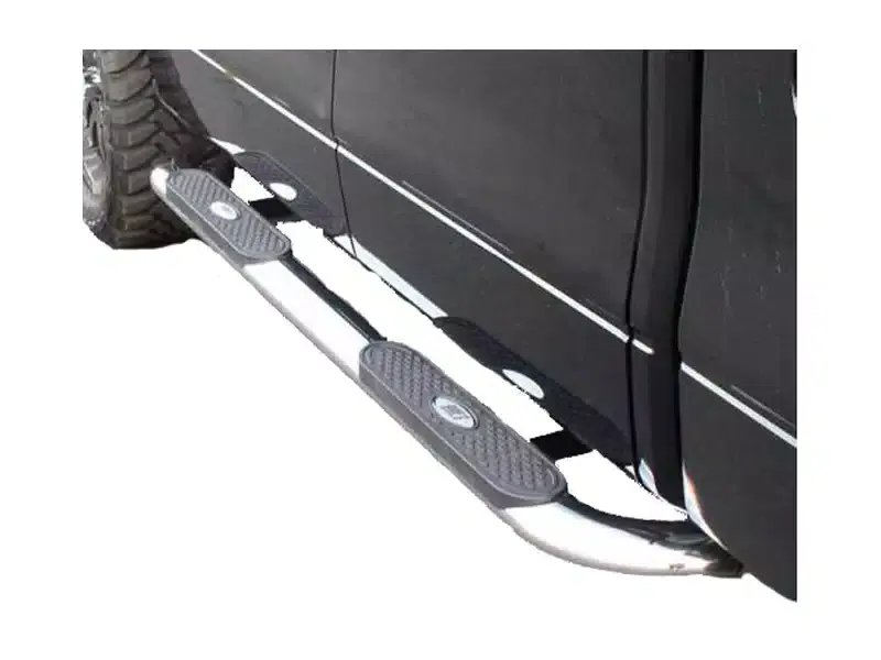Aries 4" Oval Stainless Nerf Bars S225041-2 | RealTruck Shop Now