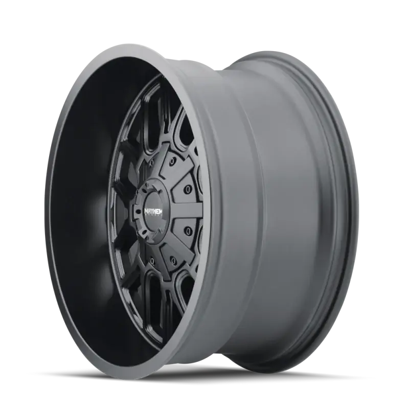 Markdown Mayhem 8107 Cogent 17x9 / 5x127 BP / -12mm Offset / 87.1mm Hub Matte Black Wheel