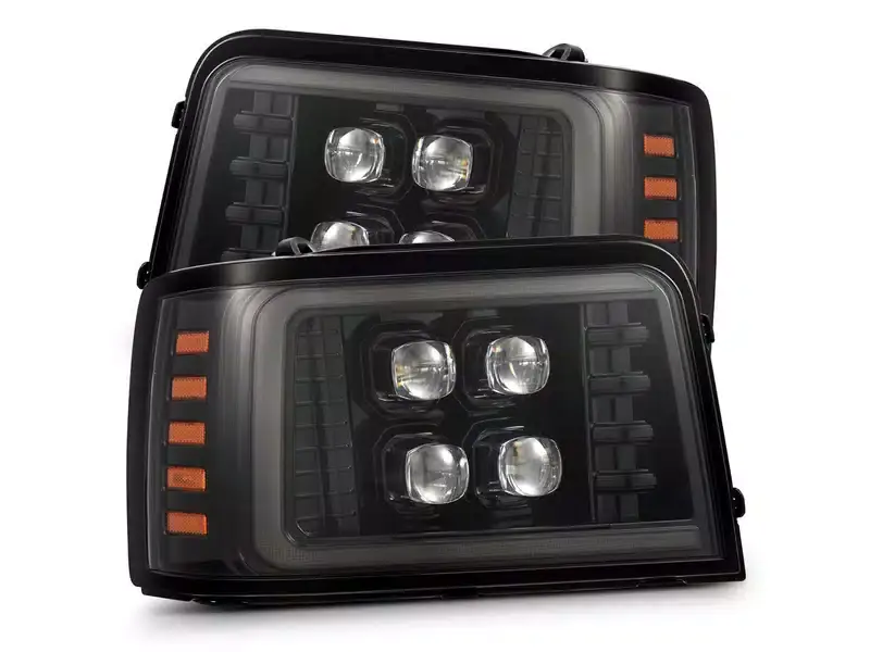 Order Now AlphaRex Black Nova Series LED Headlights 880269 | RealTruck