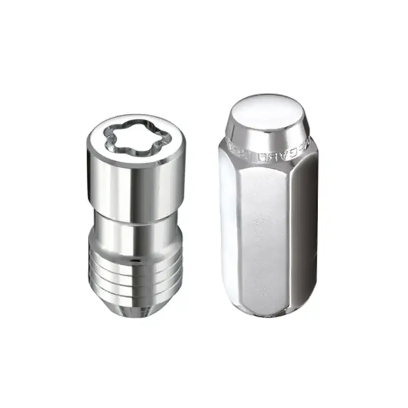 McGard 5 Lug Hex Install Kit w/Locks (Cone Seat Nut) M14X2.0 / 13/16 Hex / 2.25in. Length - Chrome Bargain