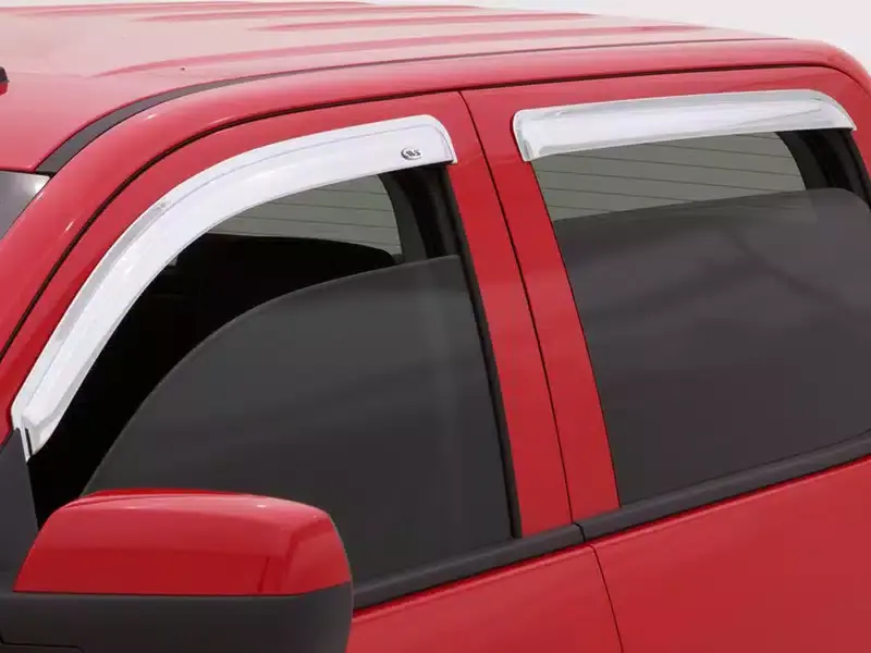 AVS Chrome Ventvisor Window Deflectors 684632 | RealTruck Fresh Stock