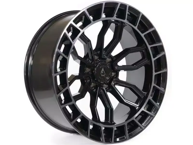 High Quality Arena Machined Gloss Black Recon Wheel A102179084P00106 | RealTruck