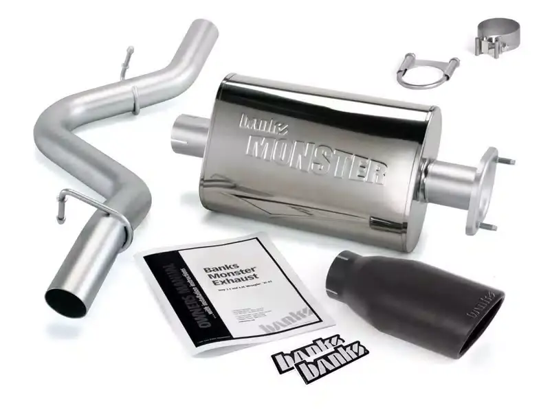 Banks Monster Exhaust System 51314-B | RealTruck Markdown