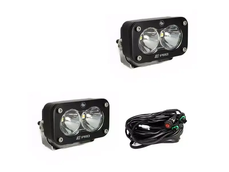 While Supplies Last Baja Designs S2 Pro Rectangular LED Light 487801 | RealTruck