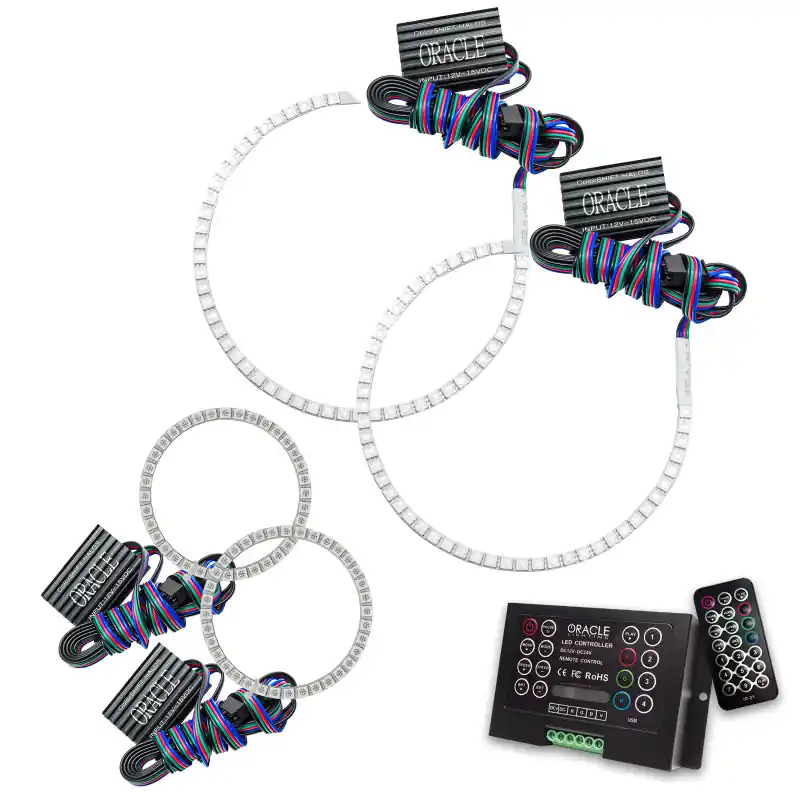 Oracle Mini Cooper 05-08 Halo Kit - ColorSHIFT w/ 2.0 Controller Buy Online