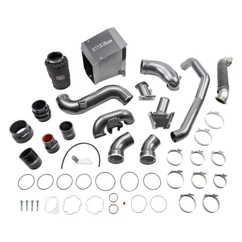 Cheap Wehrli 07.5-2010 Chevrolet 6.6L Duramax LMM Stage 3 High Flow Bundle Kit - Gun Metal