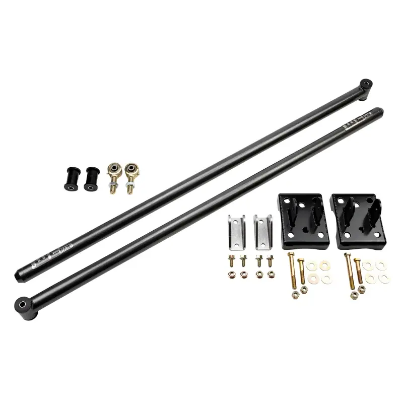 Wehrli 20-25 Chevy & GMC Duramax RCLB/CCSB/ECSB 68in. Traction Bar Kit - Flat Black Fan Favorite