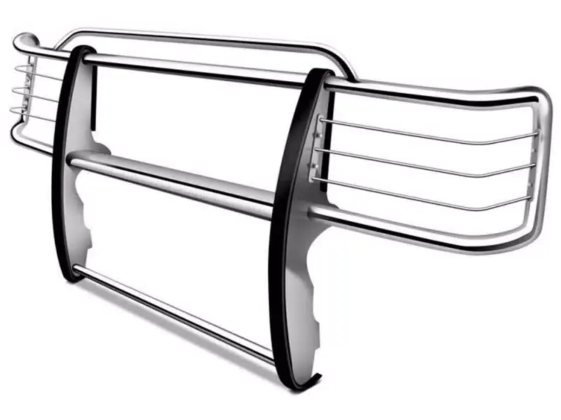 Must Have Black Horse Classic Stainless Grille Guard Kit 17FP30MSS-PLFB | RealTruck