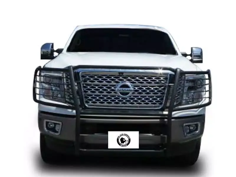 Black Horse Classic Black Grille Guard 17NR28MA | RealTruck Buy Today
