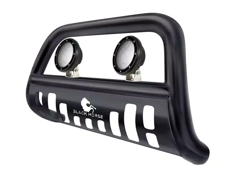 Black Horse Black Bull Bar Kit CBB-DOC1005SP-PLFB | RealTruck Weekend Sale