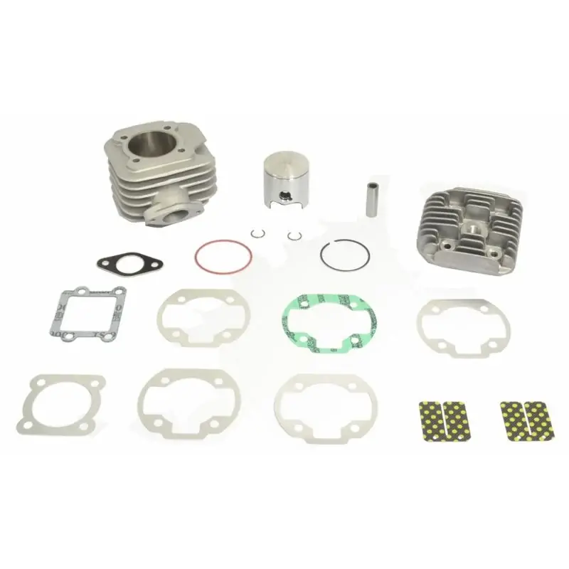 Athena 96-98 Aprilia 50 47.6mm Bore 80cc 12mm Pin Long Stroke Big Bore Cylinder Kit w/Head Must Have