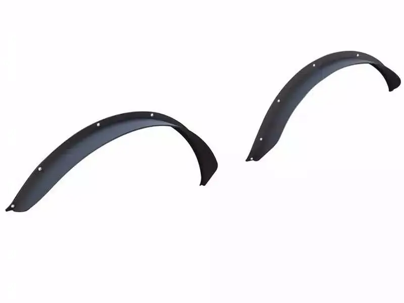Black Horse Metal Fender Flares FF-FBFR21 | RealTruck Flash Sale