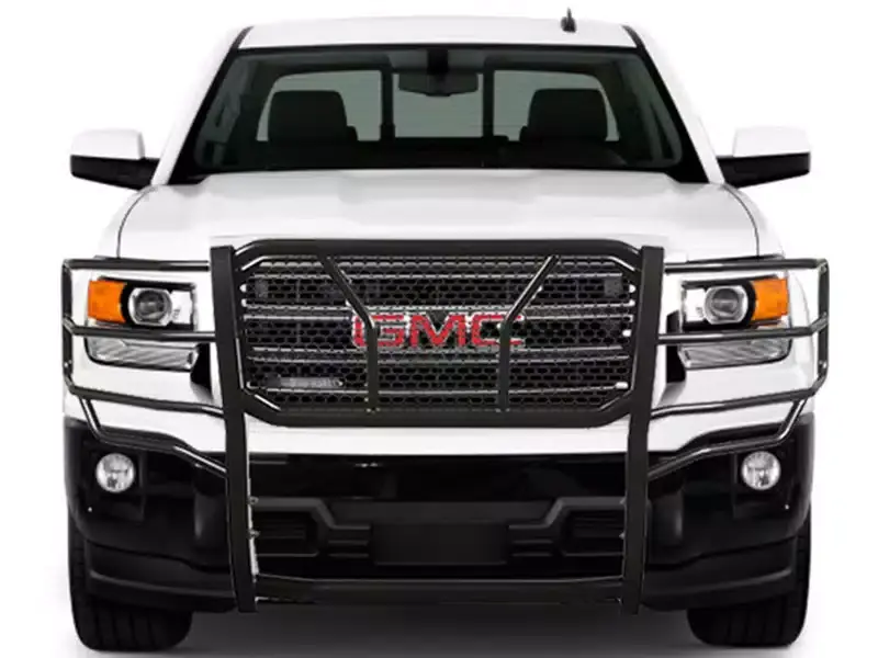Mega Sale Black Horse Rugged Grille Guard RU-GMSI14-B | RealTruck