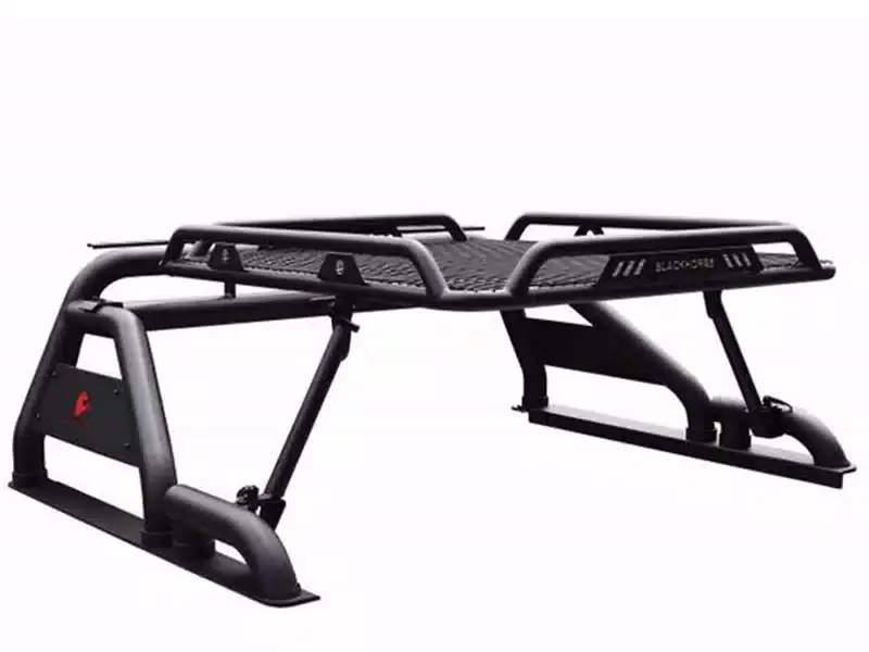 Black Horse Warrior Roll Bar WRB-001BK | RealTruck Free Delivery