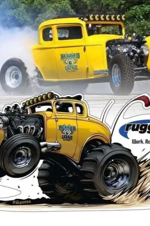 Clearance Rugged Radios Rugged Radios 32 Die Cut Sticker