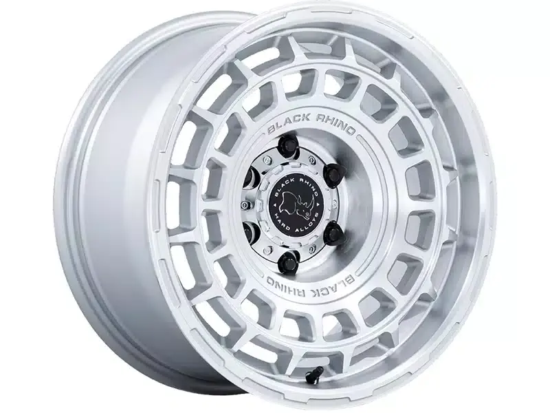 Black Rhino Silver AWOL Wheel BR024SD20855P25 | RealTruck Trusted Brand