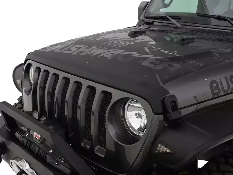 Bushwacker Trail Armor Jeep Hood Guard 14093 | RealTruck Premium