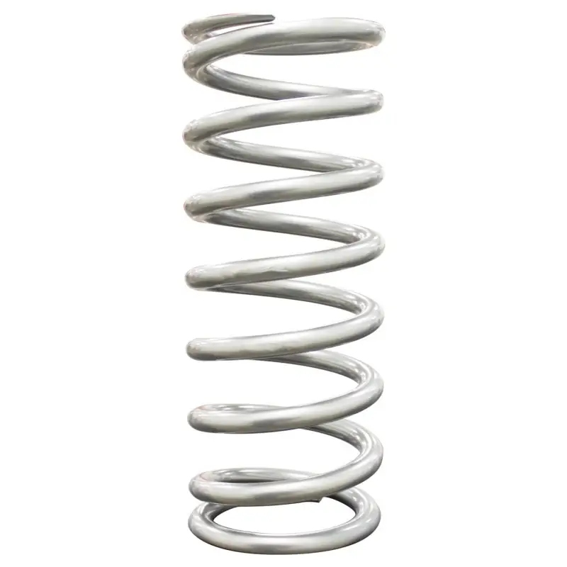 New Release QA1 2-1/2in ID High Travel Spring - 10in Length x 375lbs/in - Silver Powder Coated